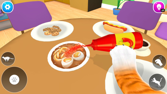 اسکرین شات 4 بازی Pet Cat Life Sim: Angry Mom