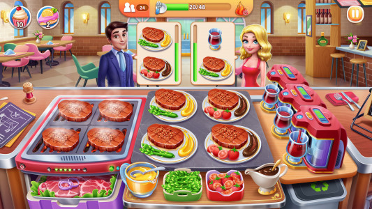 اسکرین شات بازی My Cooking: Restaurant Game 1