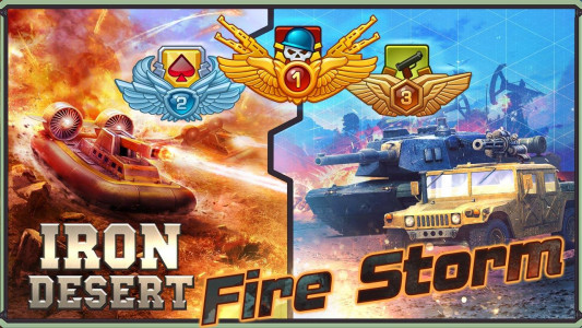اسکرین شات بازی Iron Desert - Fire Storm 1