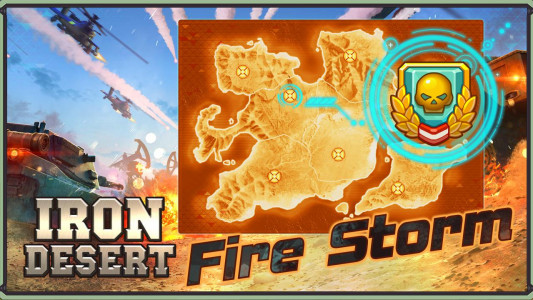 اسکرین شات بازی Iron Desert - Fire Storm 2