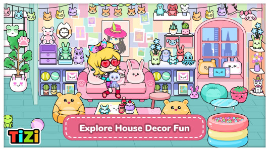 اسکرین شات 3 بازی Tizi Dolls Anime Kawaii World