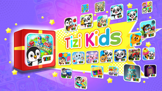 اسکرین شات بازی Tizi Kids - Fun Games World 1