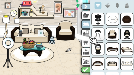 اسکرین شات 4 بازی Tizi Modern Home & Room Design