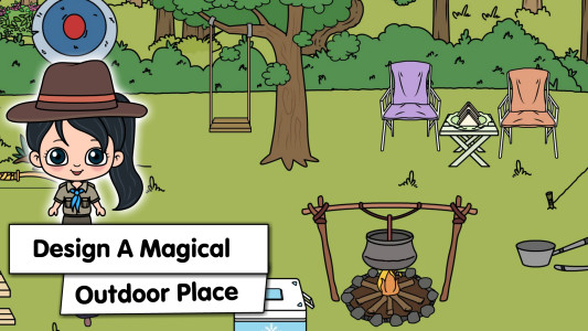 اسکرین شات 2 بازی Tizi Town - My Camping Family