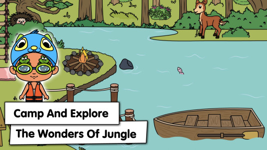 اسکرین شات 4 بازی Tizi Town - My Camping Family