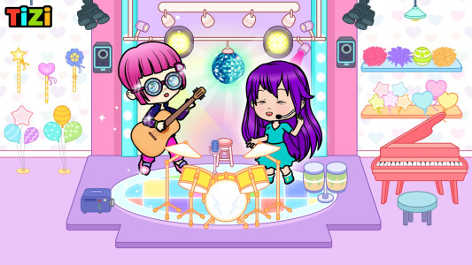 اسکرین شات 7 بازی Tizi Doll Town-My School Games