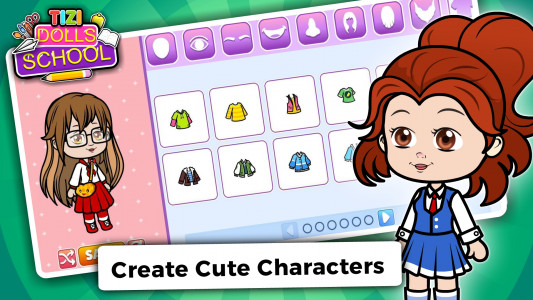 اسکرین شات بازی Tizi Doll Town: My School Game 8