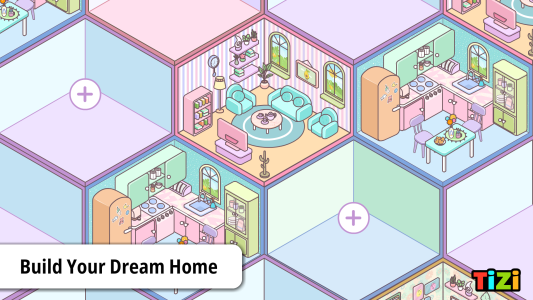 اسکرین شات 5 بازی Tizi Home Interior Design Game