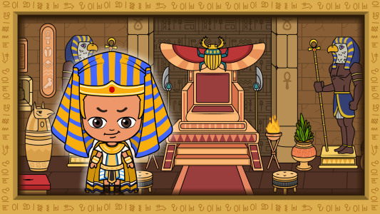 اسکرین شات 1 بازی Tizi Town: Ancient Egypt Games