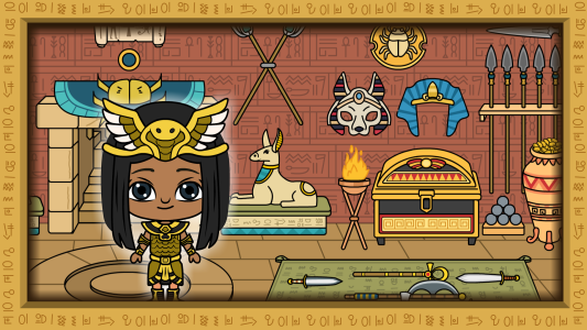 اسکرین شات 6 بازی Tizi Town: Ancient Egypt Games