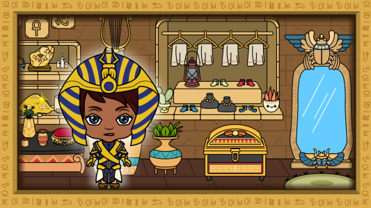 اسکرین شات 4 بازی Tizi Town: Ancient Egypt Games