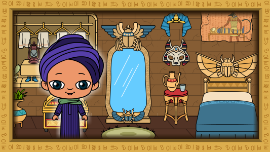 اسکرین شات 3 بازی Tizi Town: Ancient Egypt Games