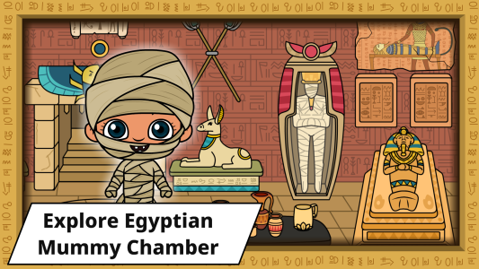 اسکرین شات 2 بازی Ancient Egypt Kids Games Town