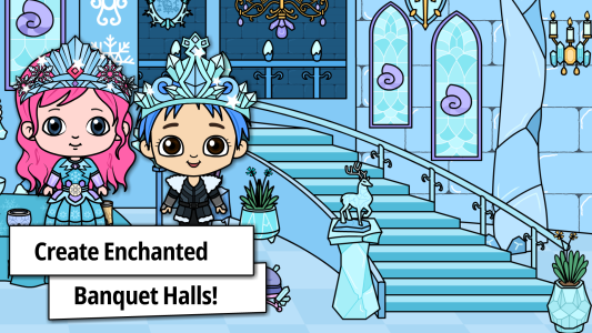 اسکرین شات 5 بازی Tizi Town: Ice Princess Castle