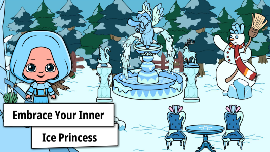 اسکرین شات 6 بازی Tizi Town: Ice Princess Castle