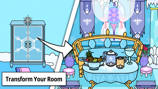 اسکرین شات 8 بازی Tizi Town: Ice Princess Castle