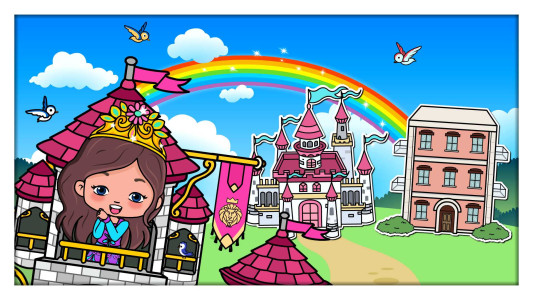 اسکرین شات 1 بازی Tizi Dolls - My Paper Princess