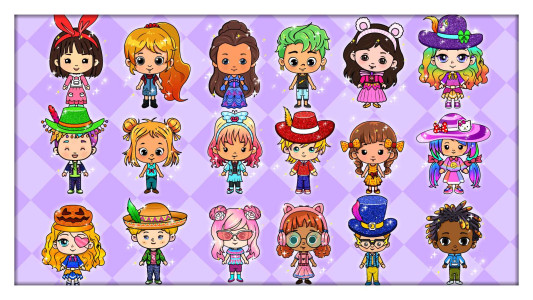 اسکرین شات 2 بازی Tizi Dolls - My Paper Princess