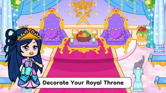 اسکرین شات 3 بازی Tizi Princess Castle Girl Game