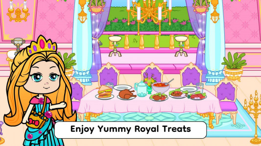 اسکرین شات 6 بازی Tizi Princess Castle Girl Game