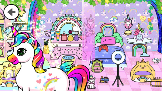 اسکرین شات 5 بازی Tizi Town Home Decoration Game