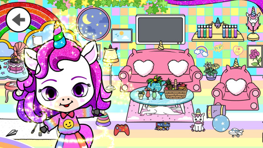 اسکرین شات 1 بازی Tizi Town Home Decoration Game