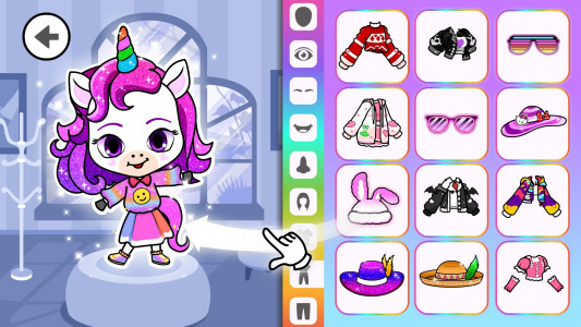 اسکرین شات 2 بازی Tizi Town Home Decoration Game