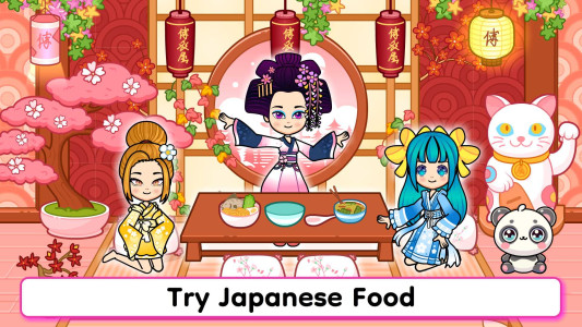 اسکرین شات 3 بازی Tizi Friends: Dream World Life