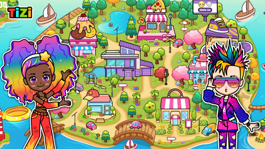 اسکرین شات بازی Tizi Friends: Dream World Life 5