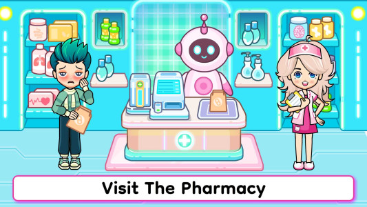 اسکرین شات 7 بازی Tizi Friends: Dream World Life