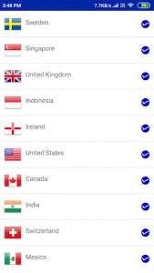 اسکرین شات برنامه My VPN Network - Free IP Proxy 2019 VPN 6