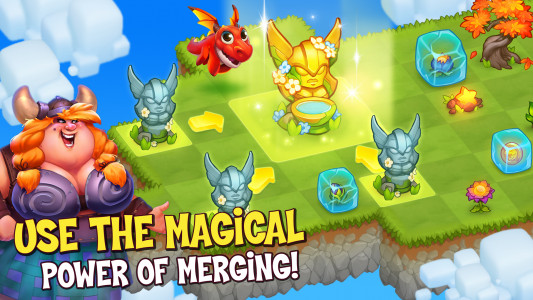 اسکرین شات 1 بازی Merge World Above Magic Puzzle