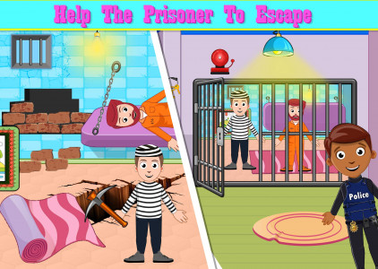 اسکرین شات بازی My Police City Town Jail House 4
