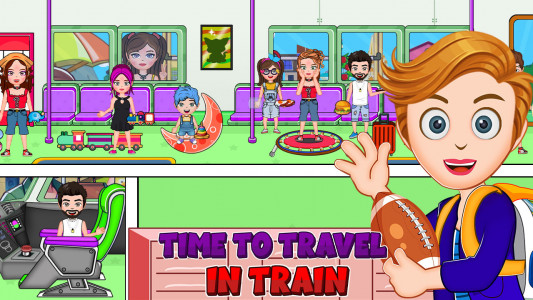 اسکرین شات بازی My FamilyTown City High School 5