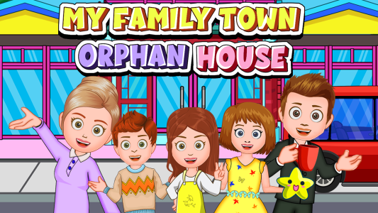 اسکرین شات 1 بازی My Family Town : Orphan Home