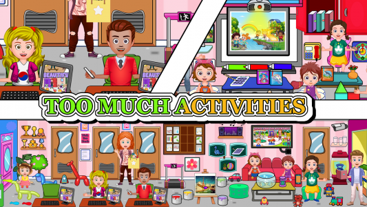 اسکرین شات 5 بازی My Family Town : Orphan Home