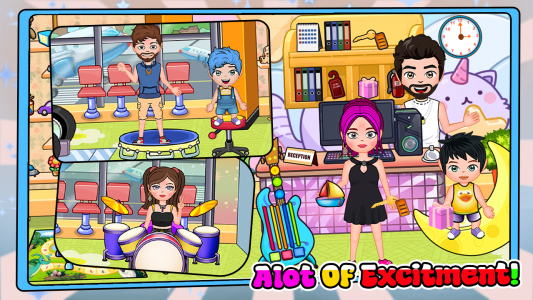 اسکرین شات 5 بازی Family Town : Airport Explorer