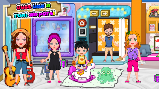 اسکرین شات 2 بازی Family Town : Airport Explorer