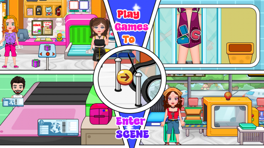 اسکرین شات 3 بازی Family Town : Airport Explorer