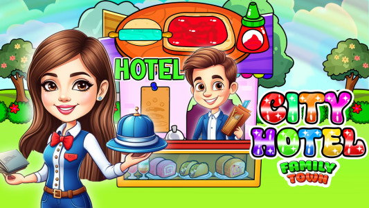 اسکرین شات 1 بازی Family Town : Hotel Paradis