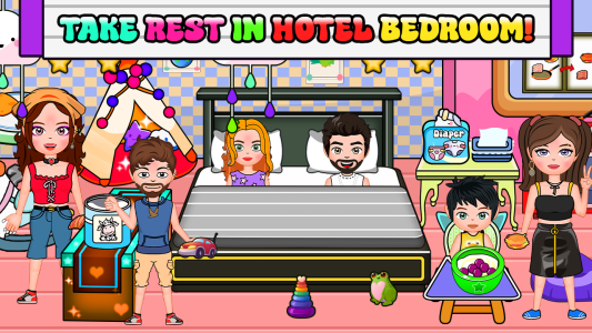 اسکرین شات 5 بازی Family Town : Hotel Paradis