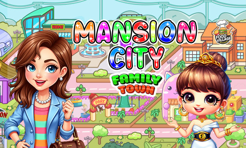اسکرین شات 1 بازی My Family Town : Mansion City