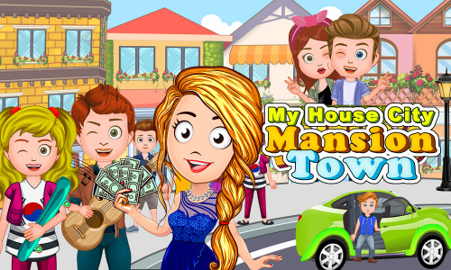 اسکرین شات بازی My Family Town : Mansion City 1