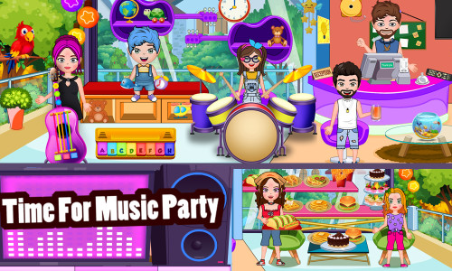 اسکرین شات 4 بازی My Family Town : Mansion City