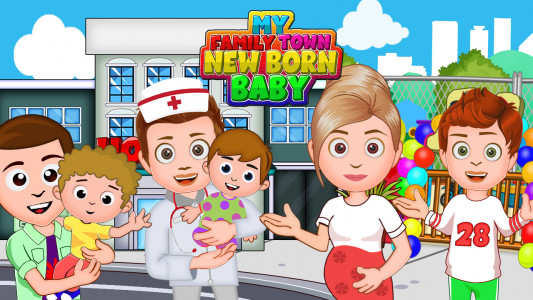 اسکرین شات بازی My Family Town : NewBorn Baby 1