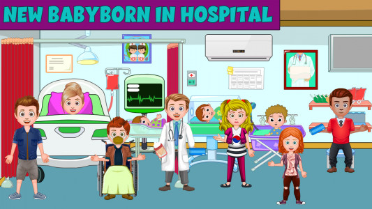 اسکرین شات بازی My Family Town : NewBorn Baby 2