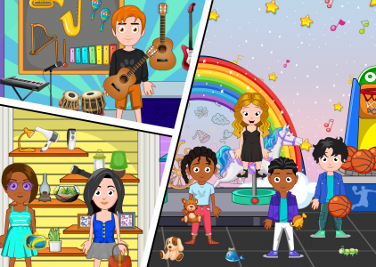 اسکرین شات 3 بازی My Home Life : Mega World Fun