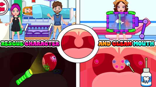 اسکرین شات بازی My Family Town Doctor Hospital 3