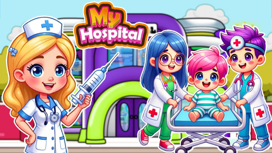 اسکرین شات بازی My Family Town Doctor Hospital 1