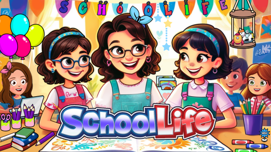 اسکرین شات 1 بازی My Family Town : School Life